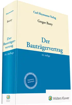 Basty |  Der Bauträgervertrag - Vorauflage, kann leichte Gebrauchsspuren aufweisen. Sonderangebot ohne Rückgaberecht. Nur so lange der Vorrat reicht. | Buch |  Sack Fachmedien