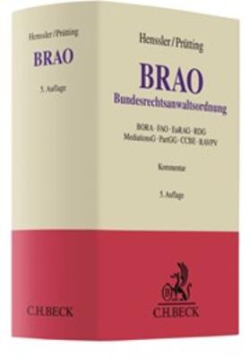 Henssler / Prütting |  Bundesrechtsanwaltsordnung BRAO - Vorauflage, kann leichte Gebrauchsspuren aufweisen. Sonderangebot ohne Rückgaberecht. Nur so lange der Vorrat reicht. | Buch |  Sack Fachmedien