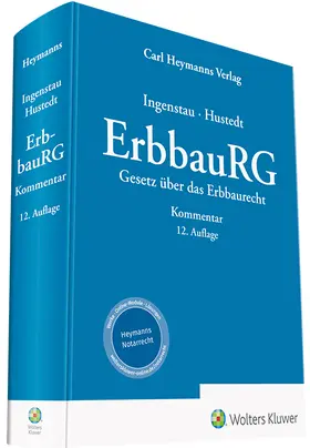 Ingenstau / Hustedt  |  ErbbauRG - Mängelexemplar, kann leichte Gebrauchsspuren aufweisen. Sonderangebot ohne Rückgaberecht. Nur so lange der Vorrat reicht. | Buch |  Sack Fachmedien