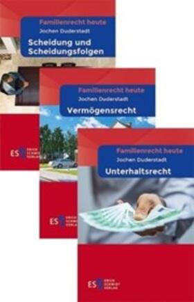 Von Jochen Duderstadt, Fachanwalt für Familienrecht, Notar a. D.,Göttingen |  Familienrecht heute: Scheidungs-, Vermögens- und Unterhaltsrecht im Paket - Mängelexemplar, kann leichte Gebrauchsspuren aufweisen. Sonderangebot ohne Rückgaberecht. Nur so lange der Vorrat reicht. | Buch |  Sack Fachmedien