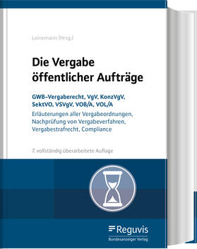 Leinemann / Kirch |  Die Vergabe öffentlicher Aufträge - Mängelexemplar, kann leichte Gebrauchsspuren aufweisen. Sonderangebot ohne Rückgaberecht. Nur so lange der Vorrat reicht. | Buch |  Sack Fachmedien