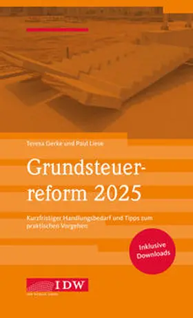 Grundsteuerreform 2025 - Mängelexemplar, kann leichte Gebrauchsspuren aufweisen. Sonderangebot ohne Rückgaberecht. Nur so lange der Vorrat reicht.