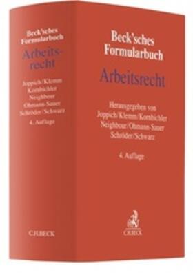 Beck'sches Formularbuch Arbeitsrecht - Mängelexemplar, kann leichte Gebrauchsspuren aufweisen. Sonderangebot ohne Rückgaberecht. Nur so lange der Vorrat reicht.