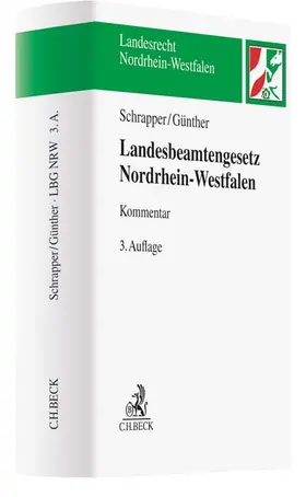 Schrapper / Günther |  Landesbeamtengesetz Nordrhein-Westfalen (LBG NRW) - Mängelexemplar, kann leichte Gebrauchsspuren aufweisen. Sonderangebot ohne Rückgaberecht. Nur so lange der Vorrat reicht. | Buch |  Sack Fachmedien