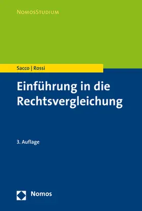 Sacco / Rossi |  Einführung in die Rechtsvergleichung - Mängelexemplar, kann leichte Gebrauchsspuren aufweisen. Sonderangebot ohne Rückgaberecht. Nur so lange der Vorrat reicht. | Buch |  Sack Fachmedien