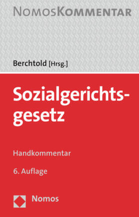 Berchtold |  Sozialgerichtsgesetz SGG - Mängelexemplar, kann leichte Gebrauchsspuren aufweisen. Sonderangebot ohne Rückgaberecht. Nur so lange der Vorrat reicht. | Buch |  Sack Fachmedien