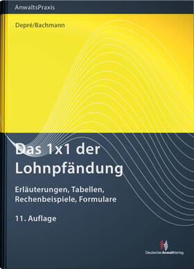 Depré / Bachmann |  Das 1x1 der Lohnpfändung - Mängelexemplar, kann leichte Gebrauchsspuren aufweisen. Sonderangebot ohne Rückgaberecht. Nur so lange der Vorrat reicht. | Buch |  Sack Fachmedien