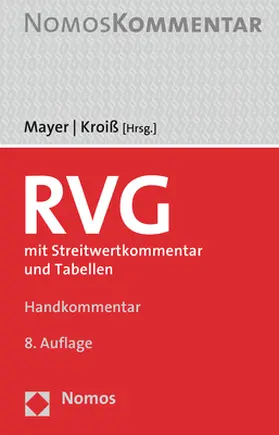 RVG Rechtsanwaltsvergütungsgesetz - Mängelexemplar, kann leichte Gebrauchsspuren aufweisen. Sonderangebot ohne Rückgaberecht. Nur so lange der Vorrat reicht.