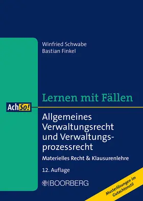 Schwabe / Finkel |  Allgemeines Verwaltungsrecht und Verwaltungsprozessrecht - Vorauflage, kann leichte Gebrauchsspuren aufweisen. Sonderangebot ohne Rückgaberecht. Nur so lange der Vorrat reicht. | Buch |  Sack Fachmedien