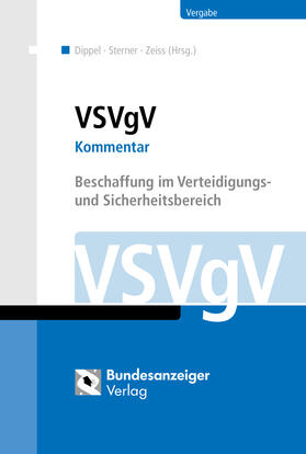 Dippel / Sterner / Zeiss | VSVgV - Mängelexemplar, kann leichte Gebrauchsspuren aufweisen. Sonderangebot ohne Rückgaberecht. Nur so lange der Vorrat reicht. | Buch | 200-510593283-4 | sack.de