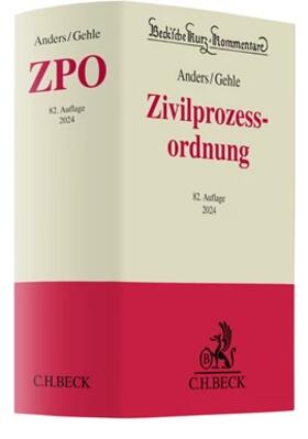 Anders / Gehle |  Zivilprozessordnung  ZPO - Vorauflage, kann leichte Gebrauchsspuren aufweisen. Sonderangebot ohne Rückgaberecht. Nur so lange der Vorrat reicht. | Buch |  Sack Fachmedien