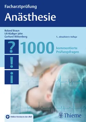 Braun / Jahn / Wittenberg |  Facharztprüfung Anästhesie - Mängelexemplar, kann leichte Gebrauchsspuren aufweisen. Sonderangebot ohne Rückgaberecht. Nur so lange der Vorrat reicht. | Buch |  Sack Fachmedien