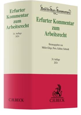 Müller-Glöge / Preis / Gallner |  Erfurter Kommentar zum Arbeitsrecht - Vorauflage, kann leichte Gebrauchsspuren aufweisen. Sonderangebot ohne Rückgaberecht. Nur so lange der Vorrat reicht. | Buch |  Sack Fachmedien