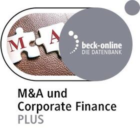  beck-online. M&A und Corporate Finance PLUS | Datenbank |  Sack Fachmedien