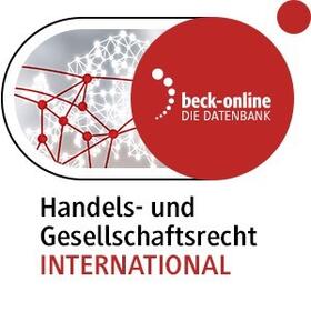 beck-online. Handels- und Gesellschaftsrecht INTERNATIONAL