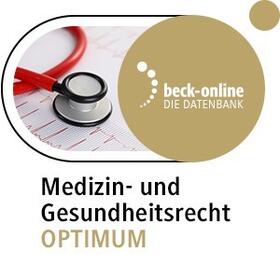 beck-online. Medizin- und Gesundheitsrecht OPTIMUM | C.H.Beck | Datenbank | sack.de
