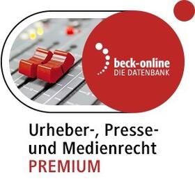  beck-online. Urheber-, Presse- und Medienrecht PREMIUM | Datenbank |  Sack Fachmedien