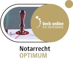  beck-online. Notarrecht OPTIMUM | Datenbank |  Sack Fachmedien