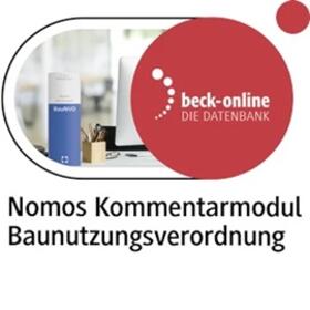  NomosOnline Kommentarmodul Baunutzungsverordnung | Datenbank |  Sack Fachmedien