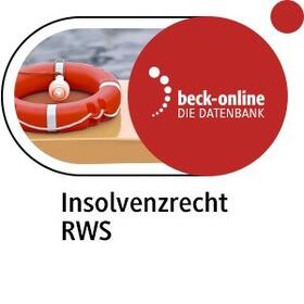  beck-online. Insolvenzrecht RWS | Datenbank |  Sack Fachmedien