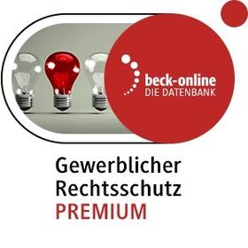  beck-online. Gewerblicher Rechtsschutz PREMIUM | Datenbank |  Sack Fachmedien
