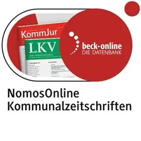  NomosOnline Kommunalzeitschriften | Datenbank |  Sack Fachmedien