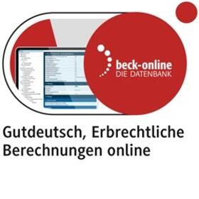  beck-online. Erbrechtliche Berechnungen Online | Datenbank |  Sack Fachmedien