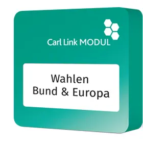 Carl Link Modul Wahlen Bund & Europa | Wolters Kluwer Online | Datenbank | sack.de