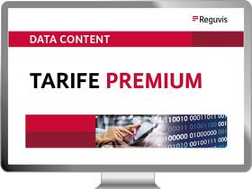 Data Content TARIFE PREMIUM | Reguvis Fachmedien GmbH | Datenbank | sack.de
