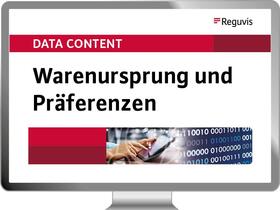  Data Content Warenursprung und Präferenzen | Datenbank |  Sack Fachmedien