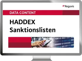  Data Content HADDEX Sanktionslisten | Datenbank |  Sack Fachmedien