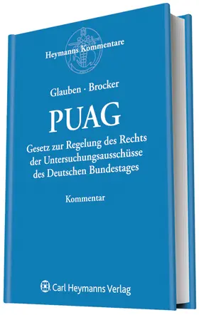 Glauben / Brocker |  PUAG - Kommentar | Datenbank |  Sack Fachmedien