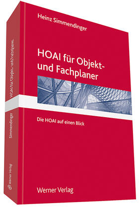 Simmendinger |  HOAI 2013 für Objekt- und Fachplaner | Datenbank |  Sack Fachmedien