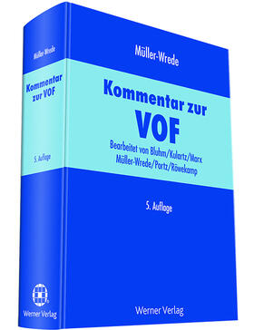 Kommentar zur VOF | Werner Verlag | Datenbank | sack.de