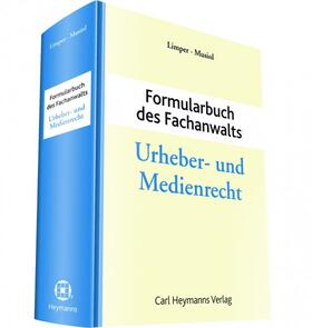 Formularbuch des Fachanwalts Urheber- und Medienrecht | Carl Heymanns Verlag | Datenbank | sack.de