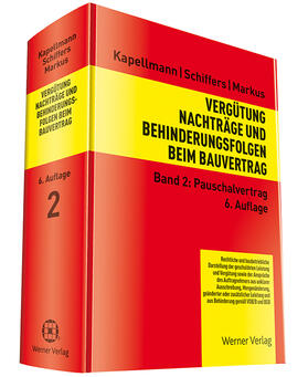 Vergütung, Nachträge und Behinderungsfolgen beim Bauvertrag, Band 2 | Werner Verlag | Datenbank | sack.de