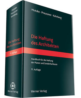 Die Haftung des Architekten | Werner Verlag | Datenbank | sack.de