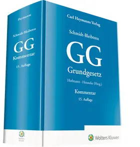 Schmidt-Bleibtreu |  Schmidt-Bleibtreu, GG - Grundgesetz | Datenbank |  Sack Fachmedien