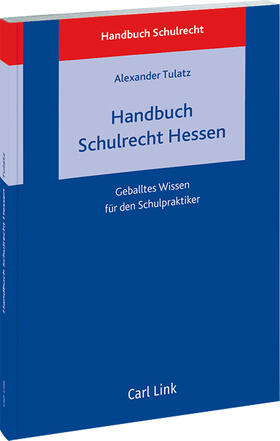 Handbuch Schulrecht Hessen | Carl Link | Datenbank | sack.de