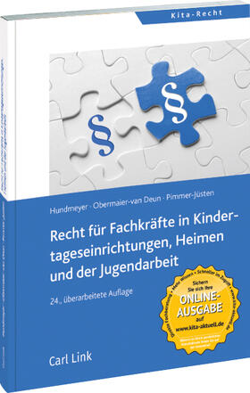 Hundmeyer u.a. |  Recht für Fachkräfte in Kindertageseinrichtungen, Heimen und der Jugendarbeit | Datenbank |  Sack Fachmedien