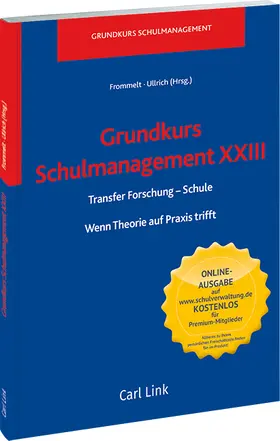 Frommelt u.a. |  Grundkurs Schulmanagement XXIII | Datenbank |  Sack Fachmedien