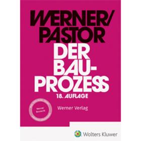 Werner / Pastor |  Der Bauprozess | Datenbank |  Sack Fachmedien