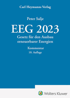 EEG 2023 - Kommentar | Carl Heymanns Verlag | Datenbank | sack.de