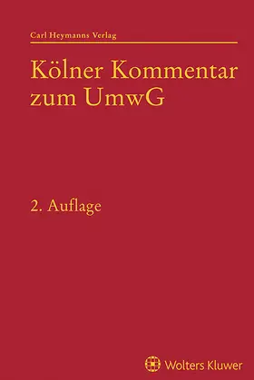 Dauner-Lieb u.a. |  Kölner Kommentar zum UmwG | Datenbank |  Sack Fachmedien