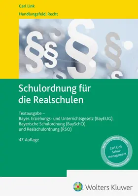  Schulordnung für die Realschulen | Datenbank |  Sack Fachmedien