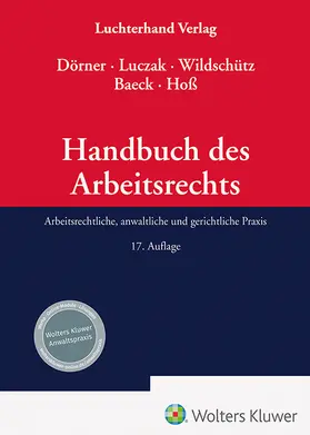 Dörner u.a. |  Handbuch Arbeitsrecht | Datenbank |  Sack Fachmedien