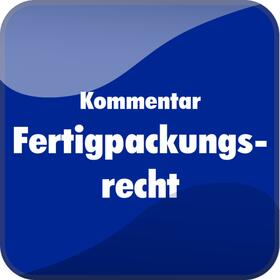  Kommentar Fertigpackungsrecht | Datenbank |  Sack Fachmedien