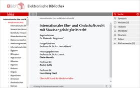  Internationales Ehe- und Kindschaftsrecht online | Datenbank |  Sack Fachmedien
