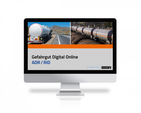  Gefahrgut Digital - Online ADR/RID - Straße/Schiene | Datenbank |  Sack Fachmedien