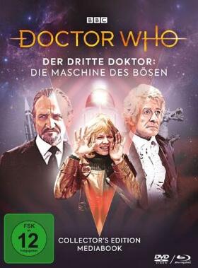  Doctor Who: Der Dritte Doktor - Die Maschine des Bösen (Mediabook Edition, DVD & Blu-ray Combo) LTD. | Sonstiges |  Sack Fachmedien